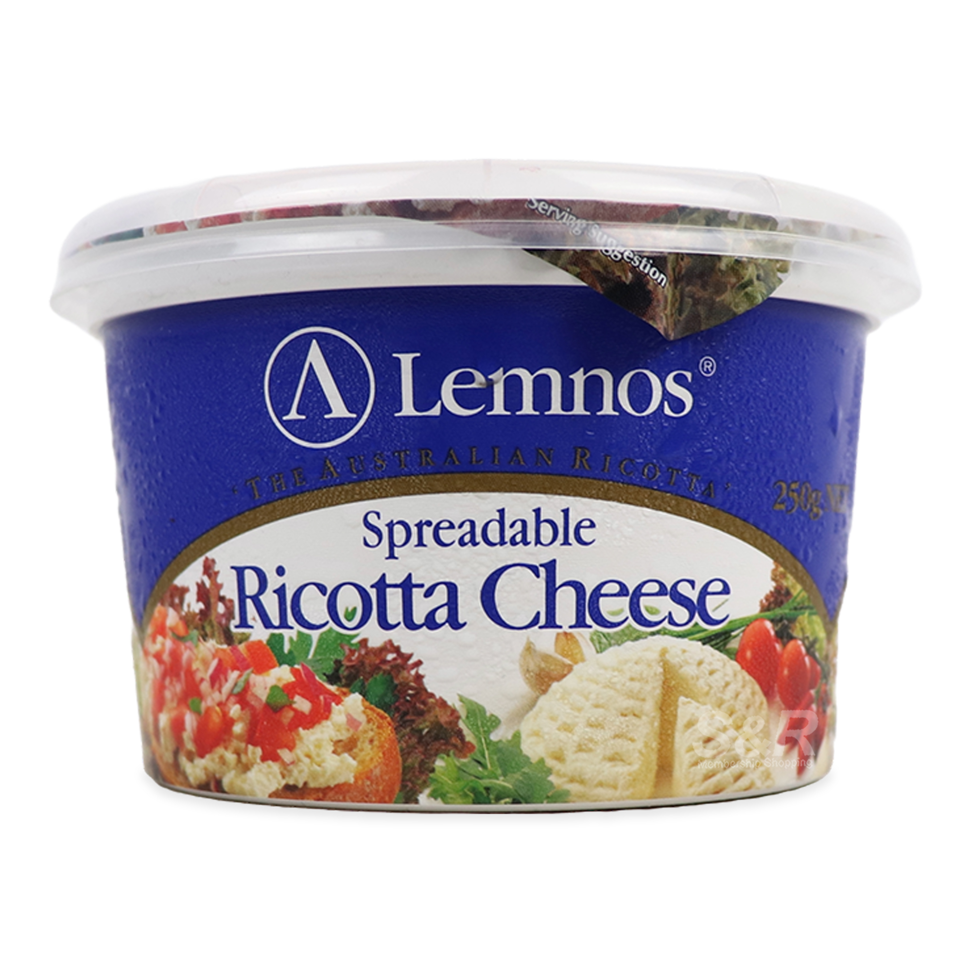 Lemnos Spreadable Ricotta Cheese 250g Lemnos Spreadable Ricotta Cheese 250g